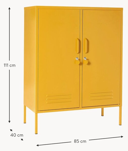 Credenza alta in metallo The Midi