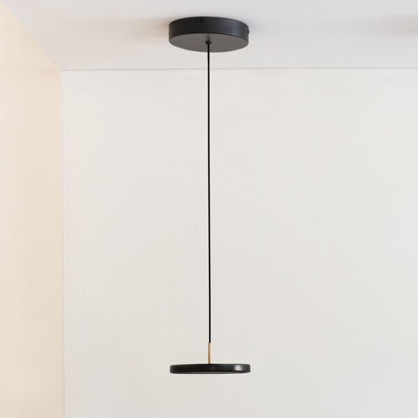 Lampada a sospensione UMAGE, Asteria Micro V2, dimmerabile, Nero, Soggiorno, Metallo, Scandinavo