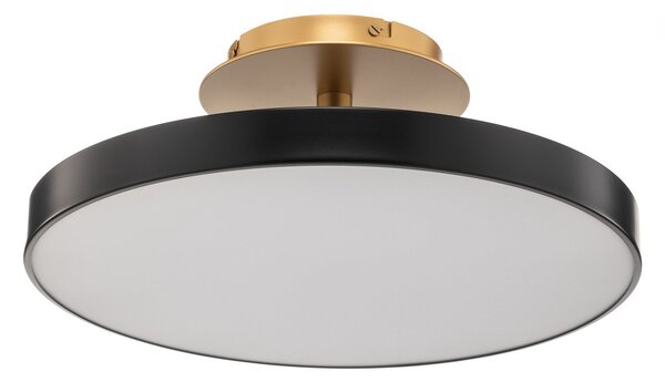 Plafoniera UMAGE, Asteria Up Medium, dimmerabile, Nero, Soggiorno, Metallo, Design