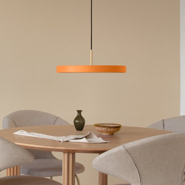 Lampada a sospensione UMAGE, Asteria Mini, dimmerabile, Arancione, Soggiorno, Metallo, Design