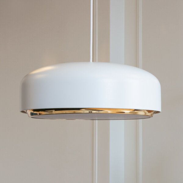 Lampada a sospensione UMAGE, Hazel Medium, dimmerabile, Bianco, Soggiorno, Metallo, Design
