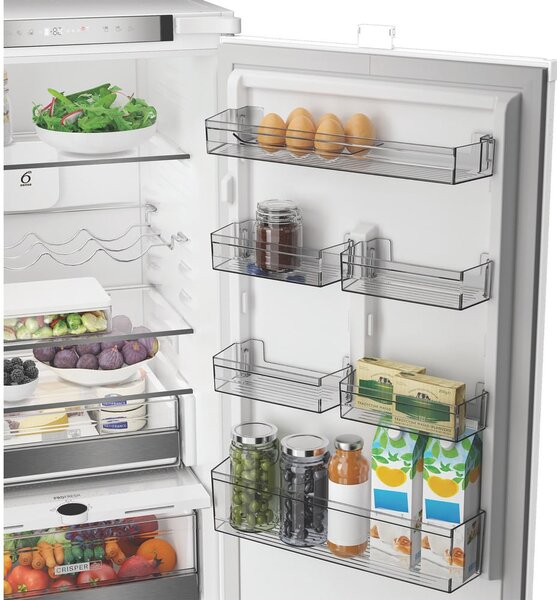 Whirlpool Frigorifero da Incasso Combinato Capacit 270 Litri Classe energetica D Raffreddamento No Frost colore Bianco - WHK2 5293 B5E