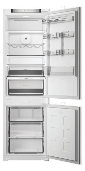 Whirlpool Frigorifero da Incasso Combinato Capacit 270 Litri Classe energetica D Raffreddamento No Frost colore Bianco - WHK2 5293 B5E