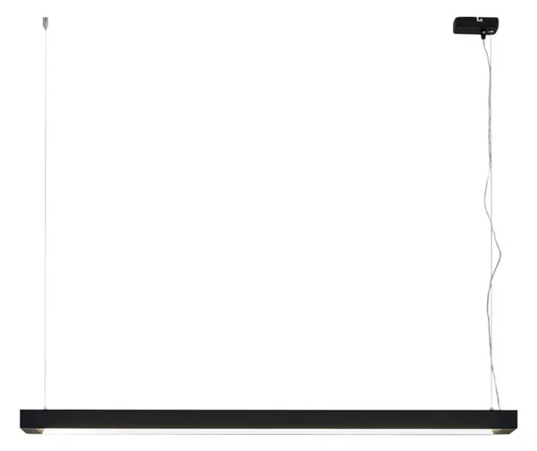 Lampada a sospensione Arcchio, Cuna, Nero, Studio / Ufficio, Metallo, Moderno