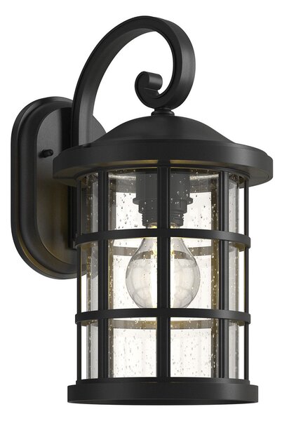 Lampade da esterno Lindby, Ankea, dimmerabile, Nero, Balcone, Plastica, Antico