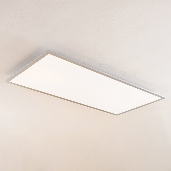 Plafoniera Lindby, Zento, dimmerabile, Metallizzato, Cucina, Plastica, Moderno