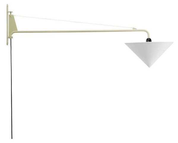 Applique da parete Vitra, Bianco, Soggiorno, Plastica