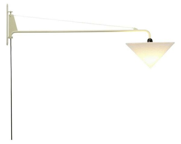 Applique da parete Vitra, Bianco, Soggiorno, Plastica
