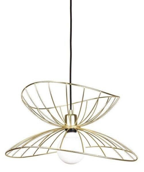 Lampada a sospensione Globen Lighting, Dorato / Ottone, Sala da pranzo, Metallo