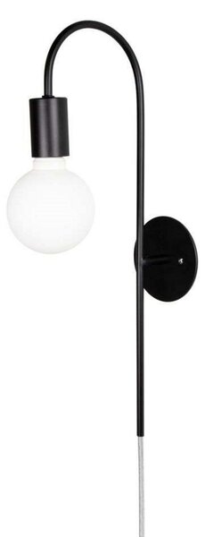 Applique da parete Globen Lighting, Nero, Metallo