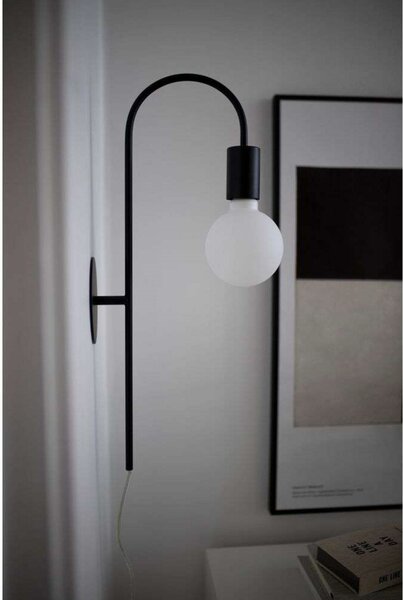 Applique da parete Globen Lighting, Nero, Metallo