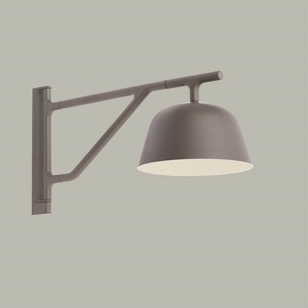 Applique da parete Muuto, Marrone / Ruggine, Soggiorno, Alluminio