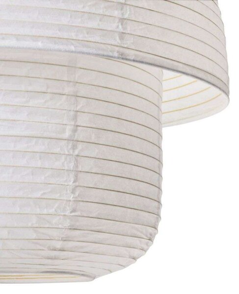 Lampada a sospensione Made By Hand, Bianco, Sala da pranzo, Carta / Cartone
