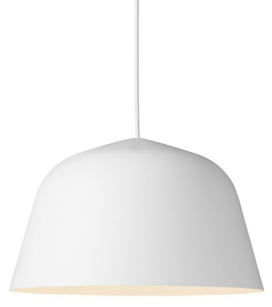 Lampada a sospensione Muuto, Bianco, Sala da pranzo, Alluminio