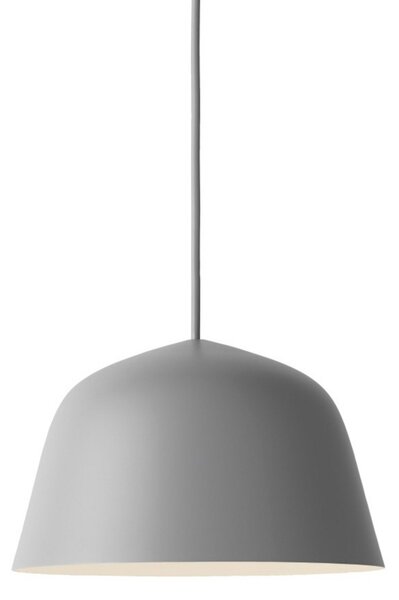 Lampada a sospensione Muuto, Grigio, Sala da pranzo, Alluminio