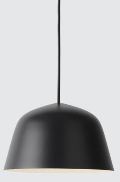 Lampada a sospensione Muuto, Nero, Soggiorno, Alluminio