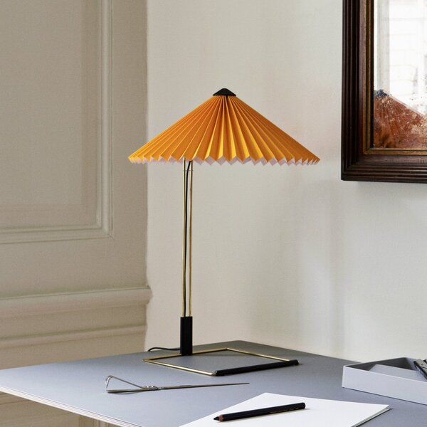 Lampade da tavolo HAY, Matin 380, dimmerabile, Giallo, Soggiorno, Metallo, Design