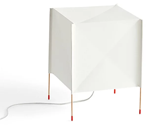 Lampade da tavolo HAY, Paper Cube, Bianco, Soggiorno, Plastica, Design