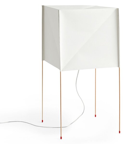 Lampada da terra HAY, Pper Cube, Bianco, Soggiorno, Plastica, Design