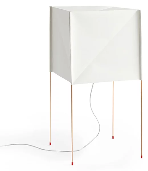 Lampada da terra HAY, Pper Cube, Bianco, Soggiorno, Plastica, Design