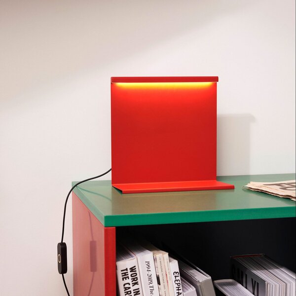 Lampade da tavolo HAY, LBM, dimmerabile, Rosso, Soggiorno, Metallo, Design
