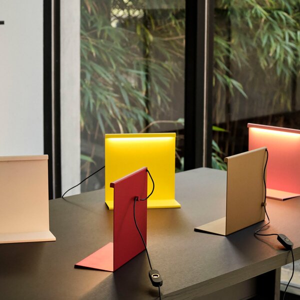 Lampade da tavolo HAY, LBM, dimmerabile, Giallo, Soggiorno, Metallo, Design