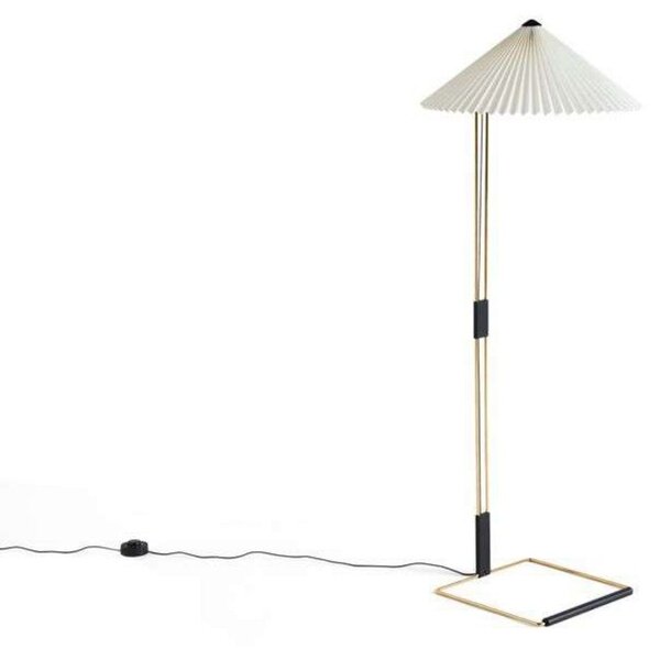 Lampada da terra HAY, dimmerabile, Bianco, Soggiorno, Metallo