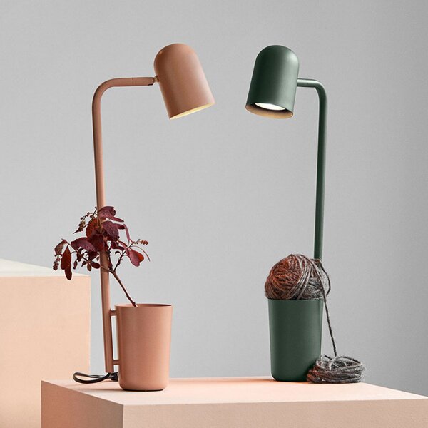 Lampade da tavolo Northern, Buddy table, Verde, Soggiorno, Metallo, Scandinavo