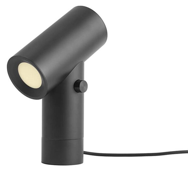 Lampade da tavolo Muuto, dimmerabile, Nero, Soggiorno, Alluminio
