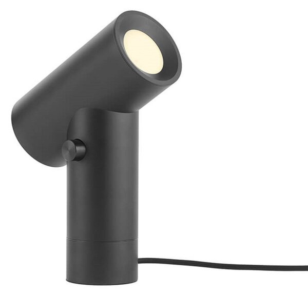 Lampade da tavolo Muuto, dimmerabile, Nero, Soggiorno, Alluminio