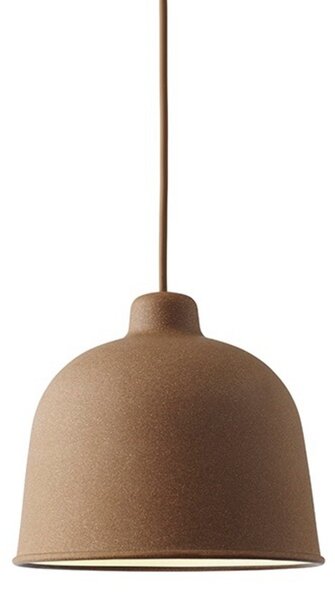 Lampada a sospensione Muuto, Marrone / Ruggine, Sala da pranzo, Bambù