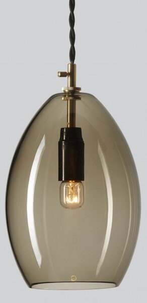 Lampada a sospensione Northern, Unika, dimmerabile, Grigio, Soggiorno, Vetro, Design