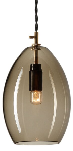 Lampada a sospensione Northern, Unika, dimmerabile, Grigio, Soggiorno, Vetro, Design