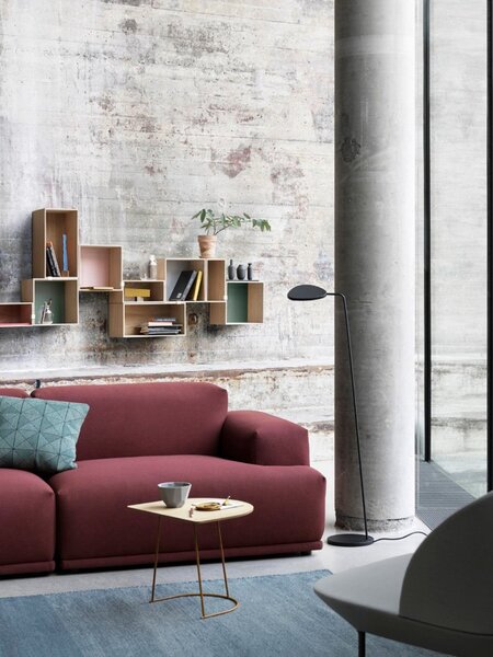 Lampada da terra Muuto, dimmerabile, Bianco, Soggiorno, Alluminio