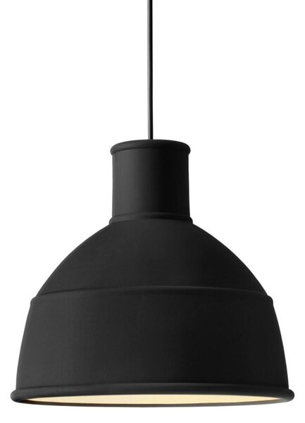 Lampada a sospensione Muuto, Nero, Sala da pranzo, Plastica, Design