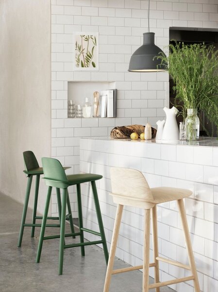 Lampada a sospensione Muuto, Giallo, Soggiorno, Plastica, Design
