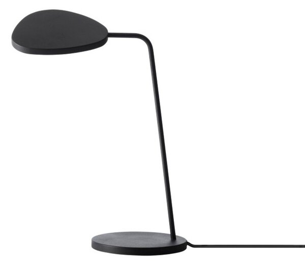 Lampade da tavolo Muuto, dimmerabile, Nero, Soggiorno, Alluminio