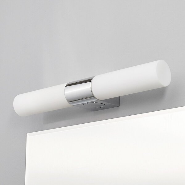 Applique da parete Lindby, ZIVA, dimmerabile, Metallizzato, Bagno, Metallo, Moderno