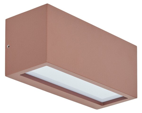 Lampade da esterno Lucande, BENTE, dimmerabile, Marrone / Ruggine, Balcone, Metallo, Moderno