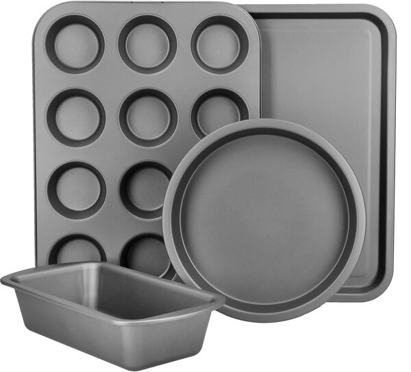 Set 4 teglie antiaderenti KitchenCraft