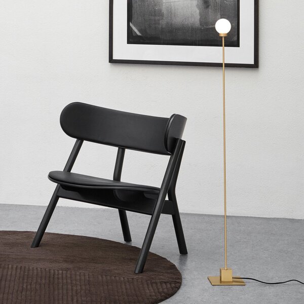 Lampada da terra Northern, Snowball, dimmerabile, Dorato / Ottone, Soggiorno, Metallo, Design