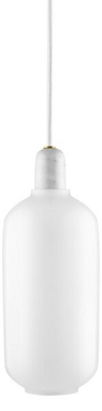 Lampada a sospensione Normann Copenhagen, Bianco, Soggiorno, Vetro