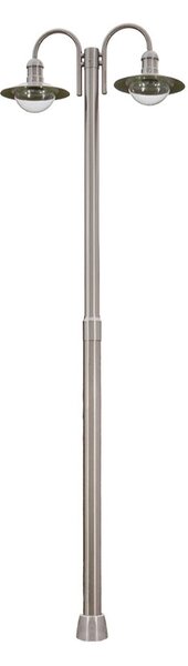 Lampade da esterno Lindby, DAMION, dimmerabile, Metallizzato, Acciaio inossidabile, Moderno
