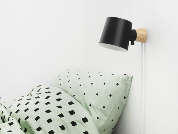 Applique da parete Normann Copenhagen, Nero, Soggiorno, Metallo