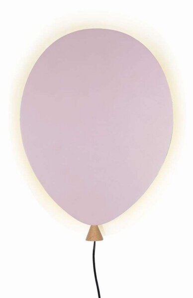 Applique da parete Globen Lighting, Rosa / Rosé, Soggiorno, Legno