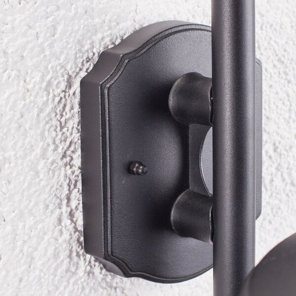 Lampade da esterno Lindby, Daphne, dimmerabile, Nero, Balcone, Alluminio, Moderno