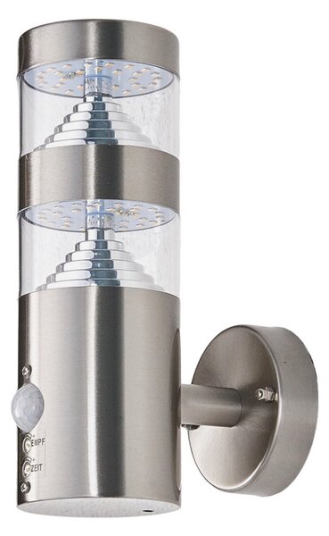 Lampade da esterno Lindby, LANEA, Metallizzato, Balcone, Acciaio inossidabile, Moderno