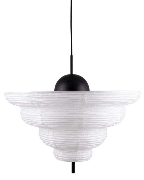 Lampada a sospensione Globen Lighting, Bianco, Sala da pranzo, Carta / Cartone