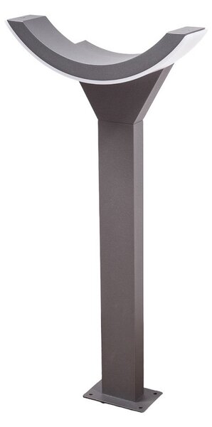 Lampade da esterno Lucande, HALF, Nero, Terrazza, Alluminio, Moderno