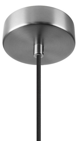 Lampada a sospensione SLV, Pantilo Rope 27, dimmerabile, Nero, Soggiorno, Vetro, Moderno